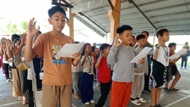 Punongguro Alipio, pinangunahan ang oathtaking ng SELG: "Ang tunay na lider ay may disiplina"