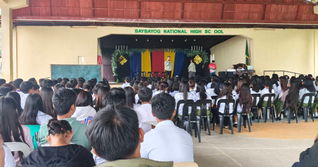 Symposium sa Bullying, Responsible SocMed Use Isinagawa sa Baybayog High