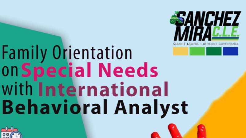 Chyry Collado, nag-organisa ng orientation para sa children with special needs